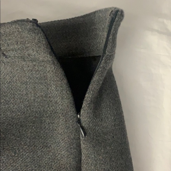 Milly grey wool skirt size 0 downtown girl aesthetic - Picture 3 of 6